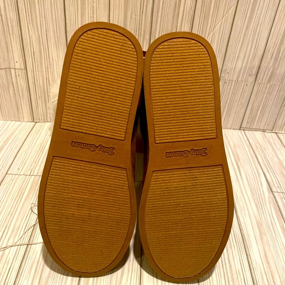 Juicy Couture Kaori chestnut brn Microsuede boots women’s size 7.5 New With Tsgs - Picture 7 of 8